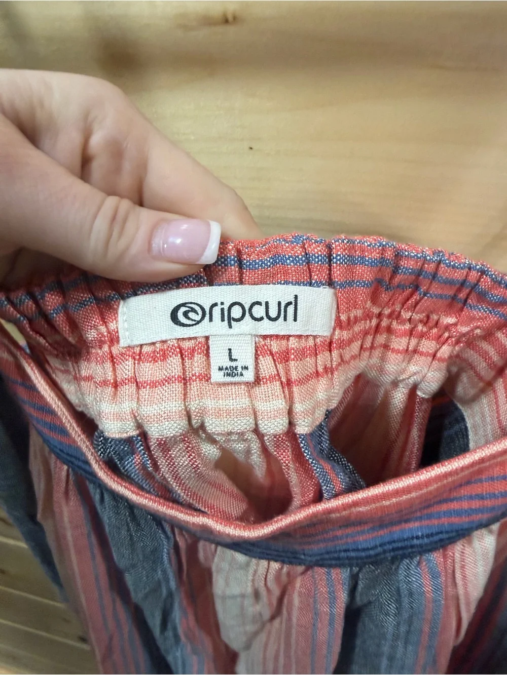 Rip Curl - Melting Waves Stripe Cover-Up Dress - Large - NWT